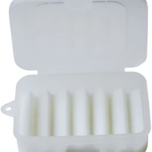 Flueboks tansparent 75x105mm